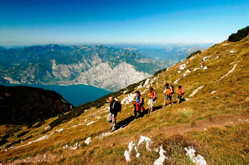 2000 Meters Above Lake Garda Hut to Hut Hiking