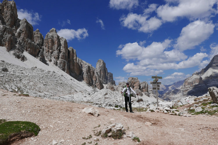 Alta Via 1 of the Dolomites