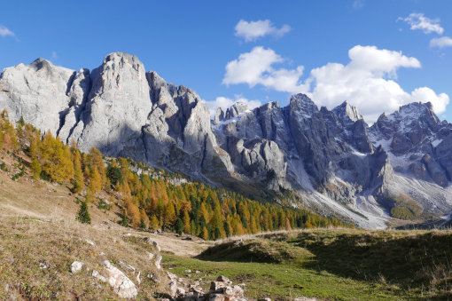 Fassa to Pale di San Martino Hiking Traverse