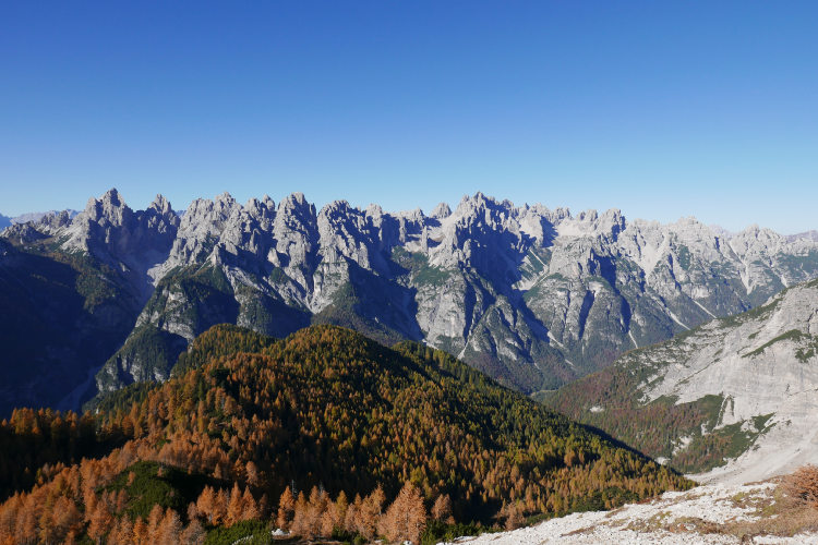 Friuli Dolomites Hiking Traverse