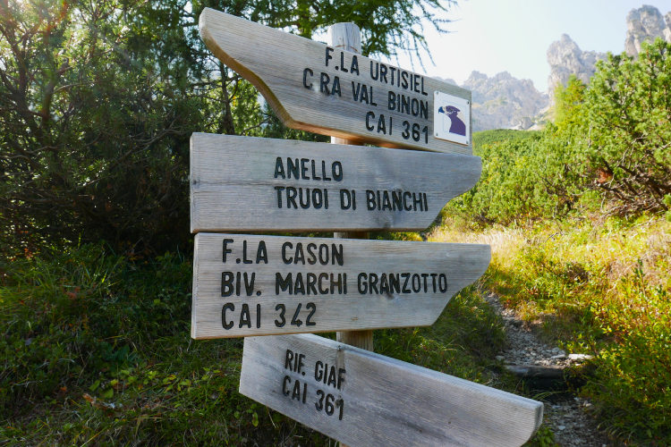 Friuli Dolomites Hiking Traverse
